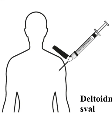 A silhouette of a person with a syringe
Description automatically generated