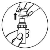A close-up of a hand holding a bottle

Description automatically generated