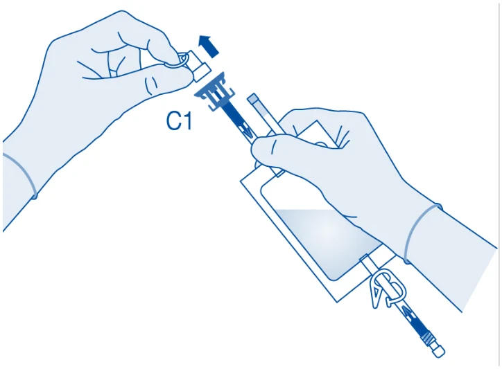A close-up of hands holding a needle

Description automatically generated