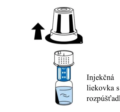 A diagram of a bottle with a plastic cap

Description automatically generated