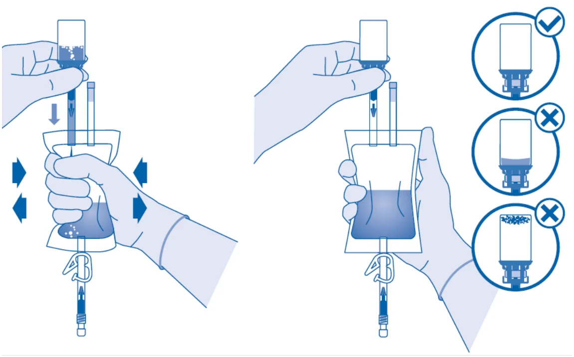 A close-up of a hand holding a dropper

Description automatically generated